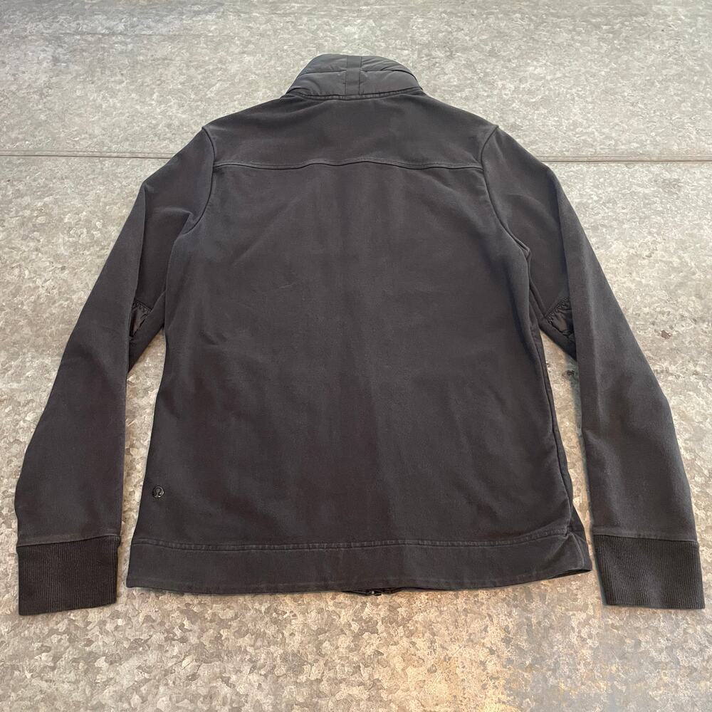 Lululemon Puffer Elbow Patch Jacket Sweatshirt Me… - image 7